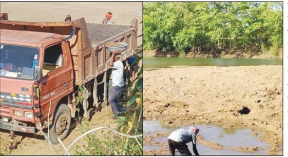 खुले आम बिना रॉयल्टी रेत बेचकर शासन को लगा रहे लाखों का चूना, रोज निकल रहीं नदियों से दर्जनों गाड़ियां