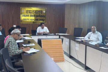 डायरिया, H1N1 प्रकरणों की वर्तमान स्थिति एवं रोकथाम एवं उपचार हेतु तैयारियों की हुई समीक्षा