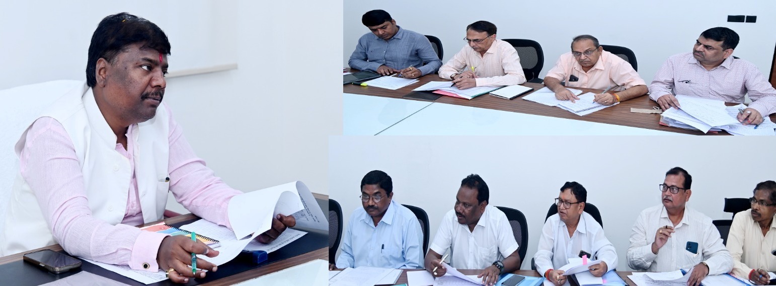 कार्यो की प्रशासकीय स्वीकृति मिलते ही टेंडर प्रक्रिया शुरू करें: मंत्री कश्यप