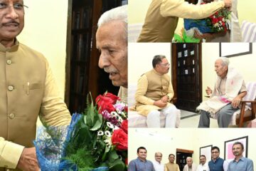 मुख्यमंत्री श्री विष्णुदेव साय ने साहित्यकार विनोद कुमार शुक्ल के निवास पहुंचकर की उनसे मुलाकात