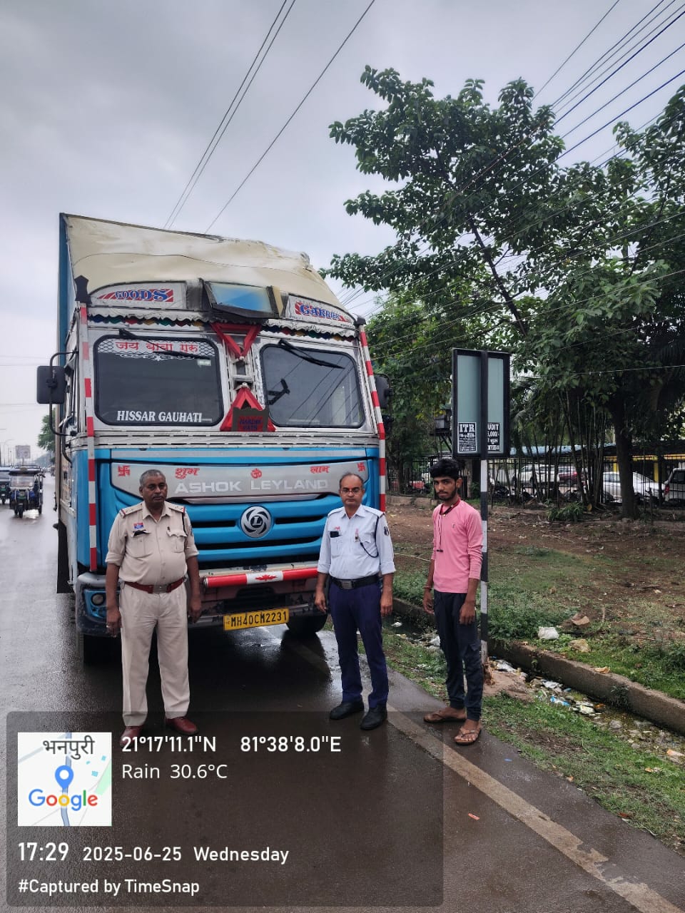 रायपुर रिंग रोड पर नो पार्किंग में खड़े 40 भारी वाहन जब्त, 3 चालकों पर आपराधिक मामला दर्ज