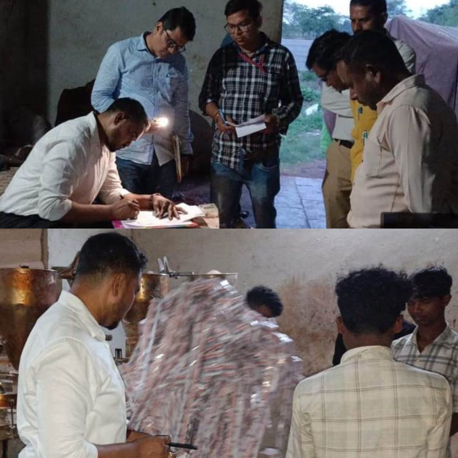 अवैध सितार निर्माण फैक्ट्री में दबिश, दस्तावेज के अभाव में फैक्ट्री सील