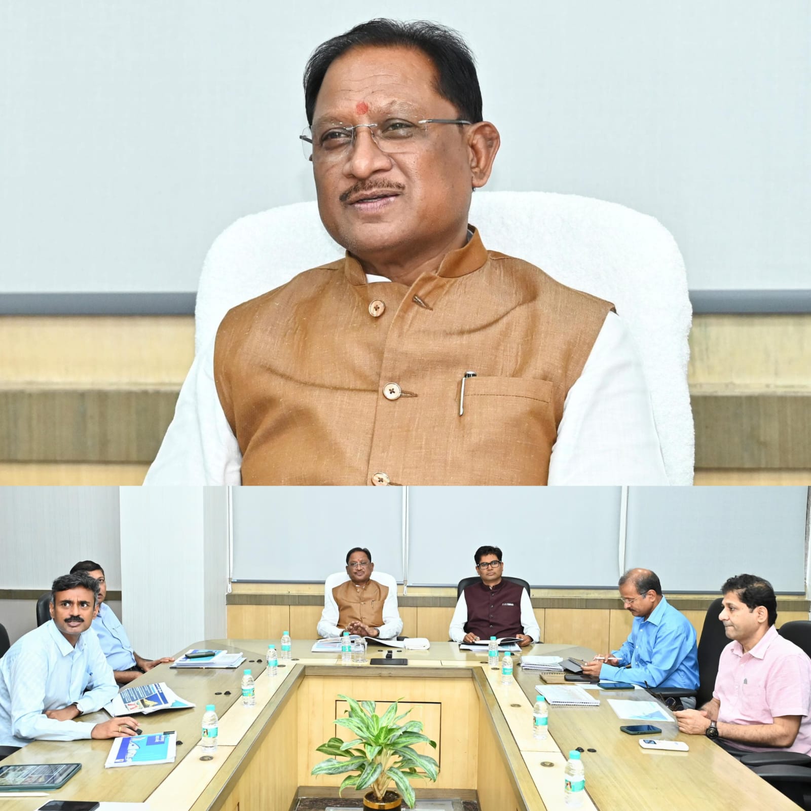 नवा रायपुर का होगा भविष्यगत और सुनियोजित विकास: मुख्यमंत्री साय