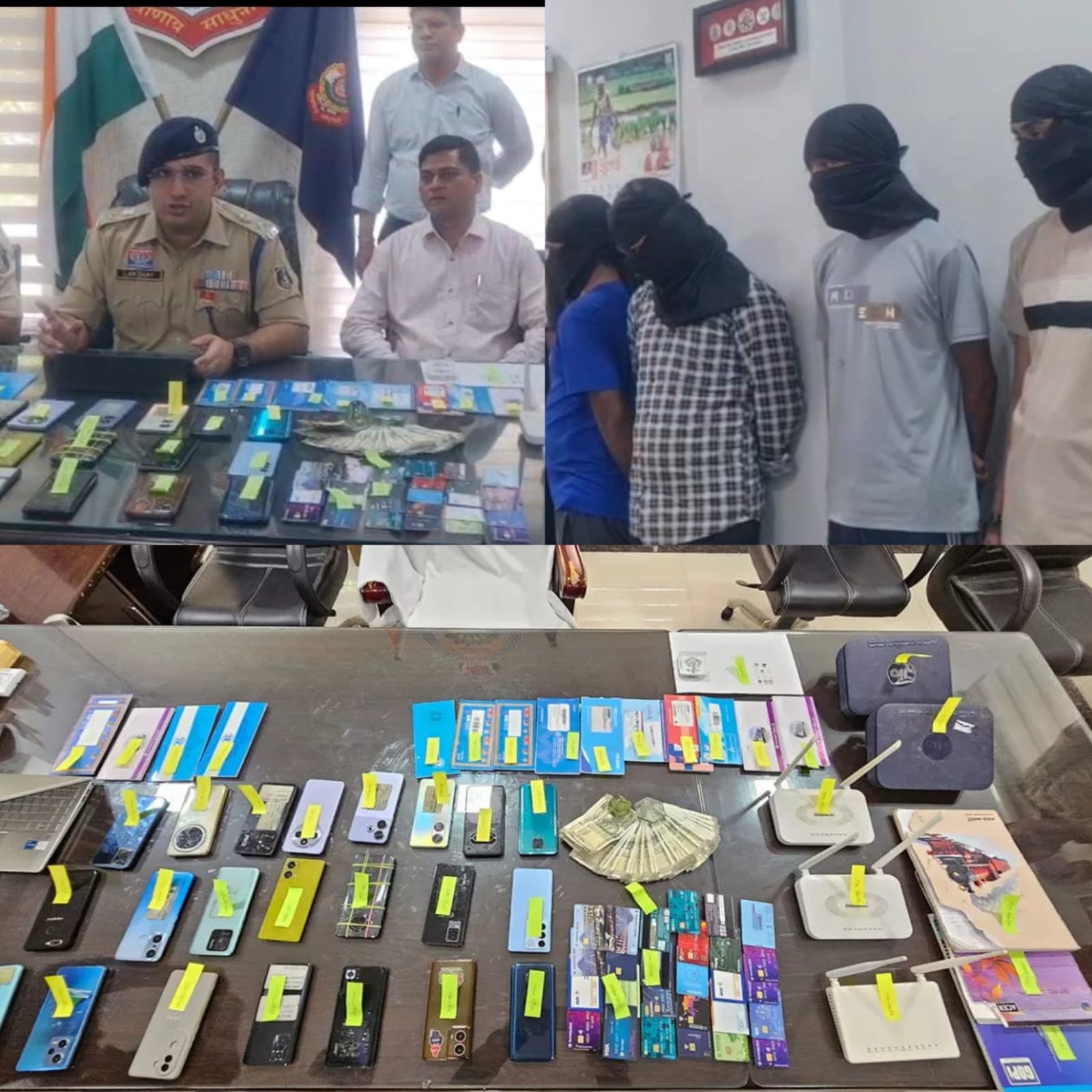 Shiva Book ऑनलाइन सट्टा गिरोह का भंडाफोड़ नागपुर में दबिश, खैरागढ़ पुलिस की कार्रवाई में 6 गिरफ्तार