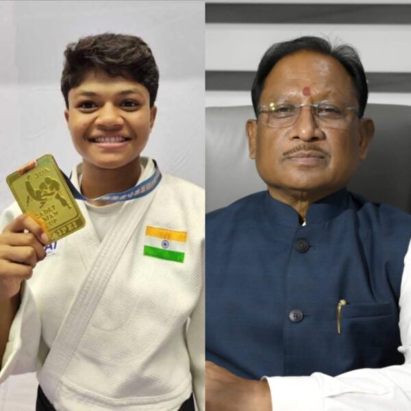 कोण्डागांव की रंजीता कोरेटी ने ताइपे में लहराया परचम, एशियन कैडेट जूडो चैंपियनशिप में जीता स्वर्ण मुख्यमंत्री विष्णु देव साय ने दी बधाई, कहा – बेटियों को मिलेगा हर स्तर पर समर्थन