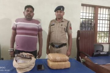 हिस्ट्रीशीटर प्रदीप चन्द्राकर गांजा और 9 लाख कैश के साथ गिरफ्तार
