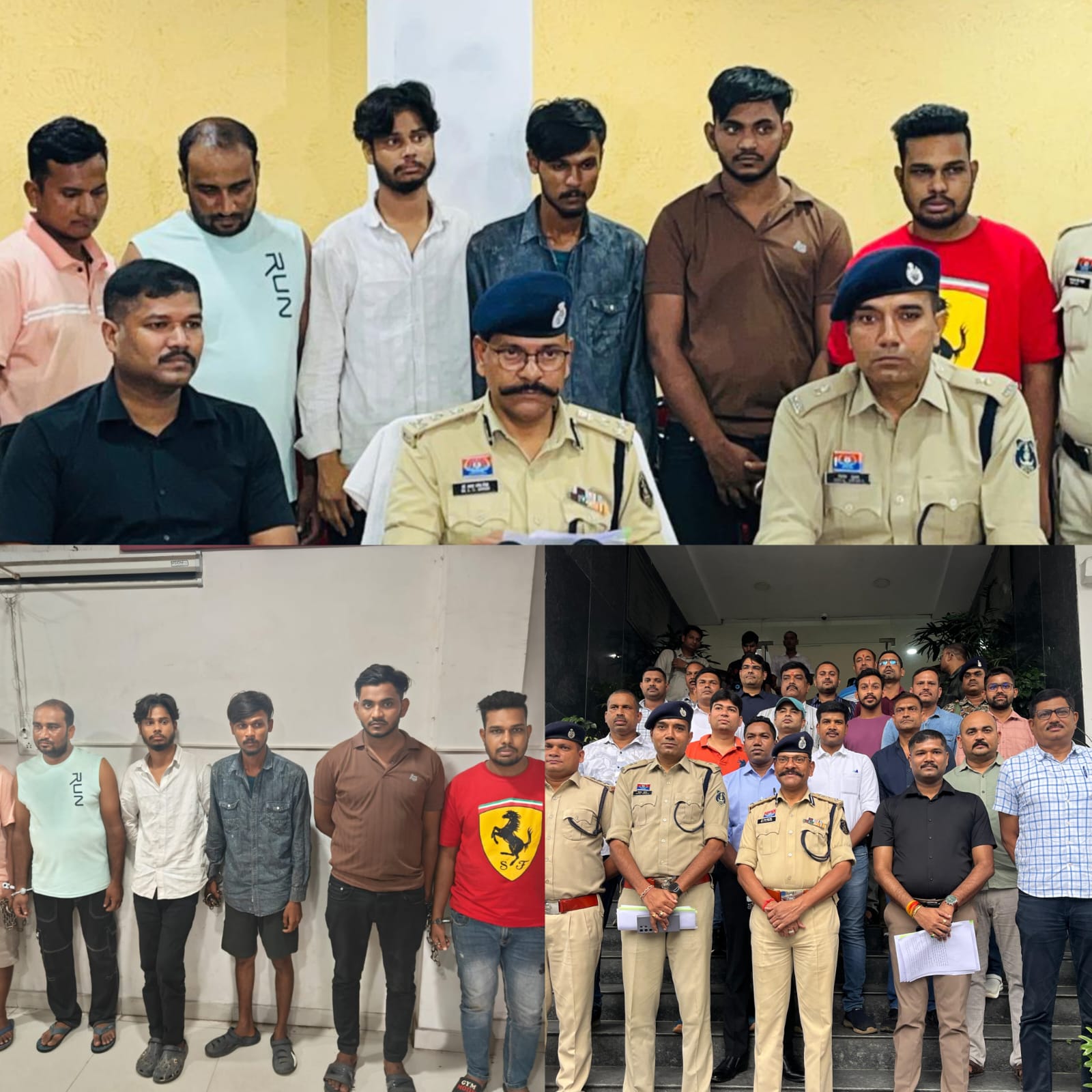 मोबाइल चोरी कर 99 हजार उड़ाने वाले झारखंड के 6 आरोपी गिरफ्तार