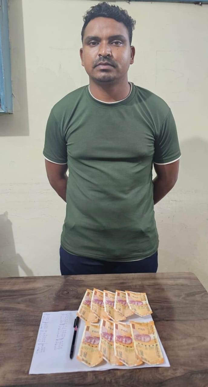 गाड़ापारा में सट्टा खेलाते युवक पकड़ा गया