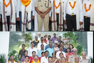 रायपुर पुलिस से पांच अधिकारी-कर्मचारी सेवानिवृत्त, DIG-SSP ने दी शुभकामनाएं
