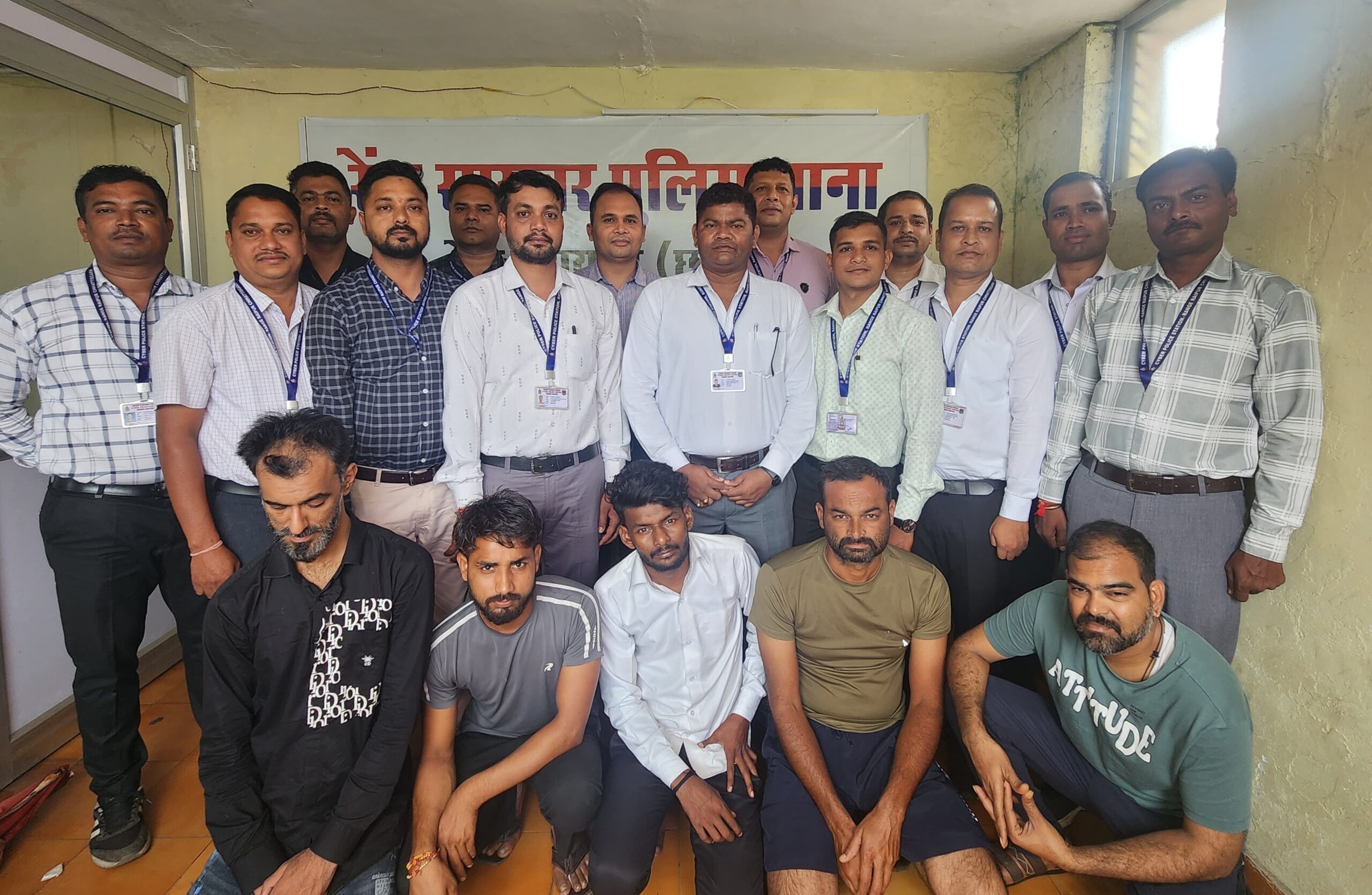 “ऑपरेशन साइबर शील्ड” में बड़ी कामयाबी कंबोडिया गैंग के 5 साइबर ठग गिरफ्तार